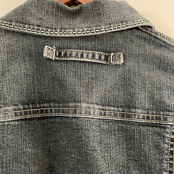Tahari  jeans jacket size XS - Picture 5 of 7
